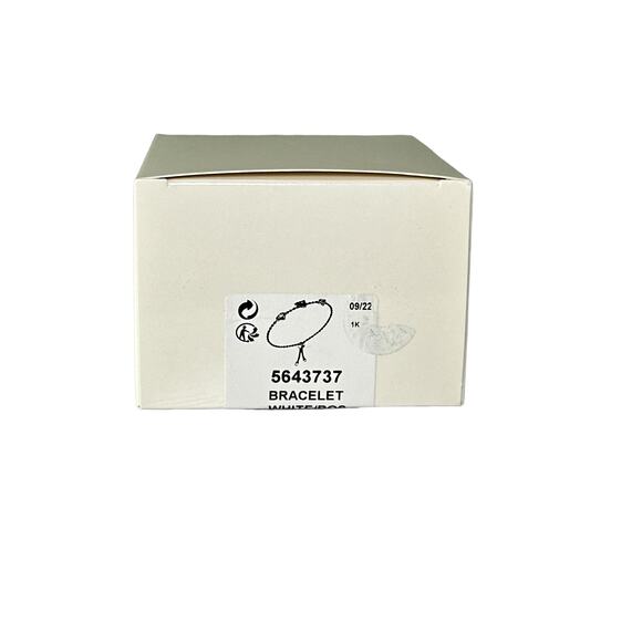 Swarovski Ortyx bracelet Triangle cut, White, Rose gold-tone plated Medium - Picture 7 of 7